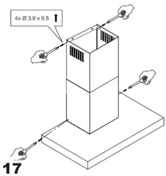 4x Ø 3.9 x 9.5 17
