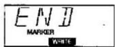 TECHNICS RS-DC8 - To write the END marker (after recording) - 3