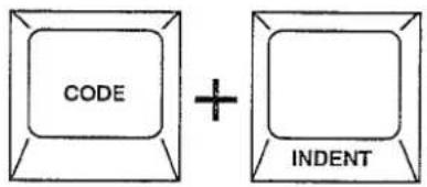 CODE + INDENT