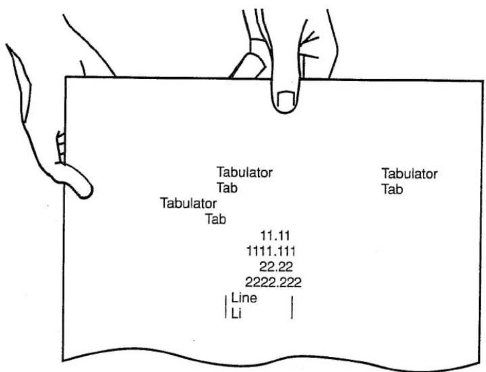 Tabulator Tab Tabulator Tab 11.11 1111.111 22.22 2222.222 Line Li Tabulator Tab