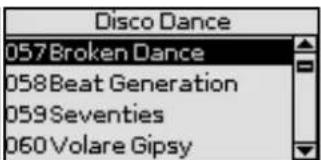 Disco Dance 057 Broken Dance 058 Beat Generation 059 Seventies 060 Volare Gipsy