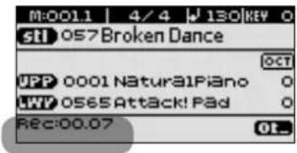 M:001.1 4/4 130|KEY O s#l 057 Broken Dance OCT UPP 0001 Natural Piano 0 LWP 0565 Attack! Pad 0 Rec:00.07 01_