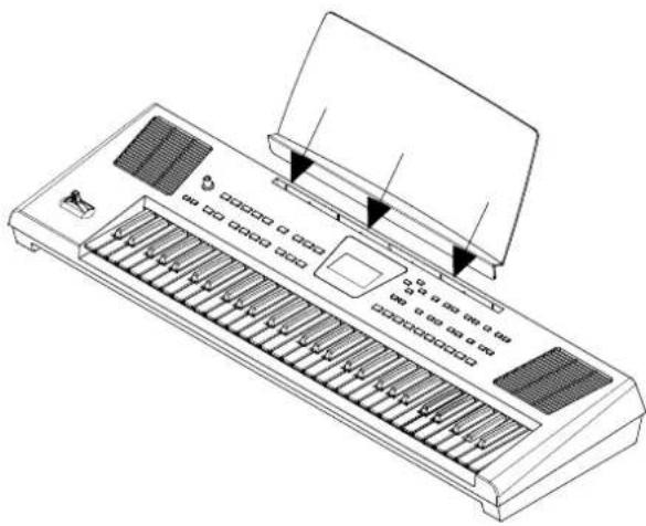 Technical diagram of an electronic device with labeled ports and buttons, showing internal structure and assembly instructions.