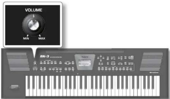 VOLUME MIN MAX BK-3