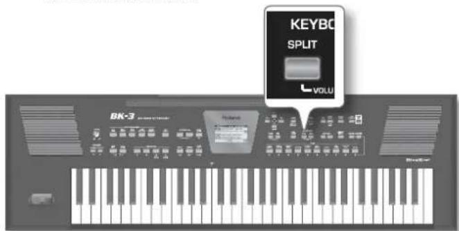 KEYBO SPLIT VOLU BK-3