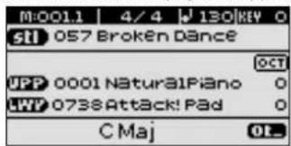 M:001.1 4/4 130 KEY stl 057 Broken Dance UPP 0001 Natural Piano 0 LWP 0738 Attack! Pad 0 C Maj 01...
