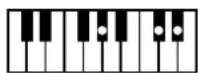 ROLAND BK-3-BK - Chord Intelligence Table - 70