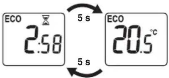 ECO 2:58 5 s ECO 20.5°C 5 s
