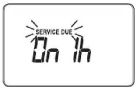 SERVICE DUE On In