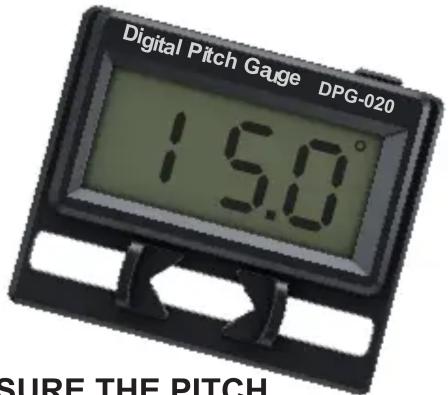 Digital Pitch Gauge DPG-020 15.0° SURE THE PITCH