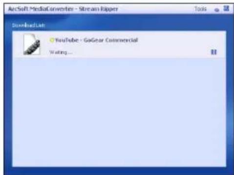 PHILIPS SPN2102T - Stahování video nahrávek pomocí aplikace Stream Ripper\* - 2