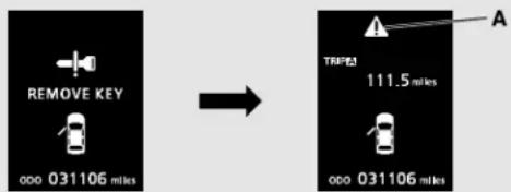 REMOVE KEY 000 031106 miles TRAPED 111.5 miles 000 031106 miles A