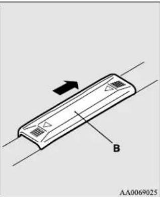 MITSUBISHI Lancer Sportback (2011) - Refitting the covers - 2