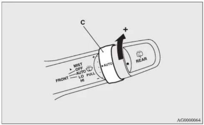 C MIST OFF AUTO FRONT LO HI PULL AUTO + REAR AG0000064