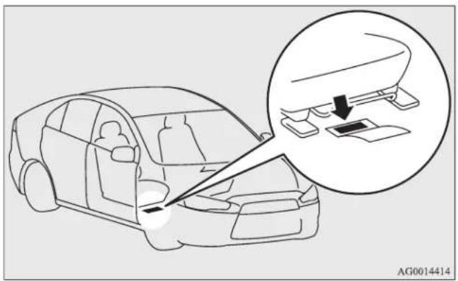 MITSUBISHI Lancer Sportback (2011) - Chassis number - 1