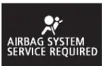 MITSUBISHI Lancer Sportback (2011) - SRS warning light/display - 3