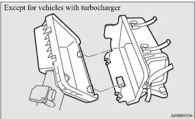 Except for vehicles with turbocharger AF0009556
