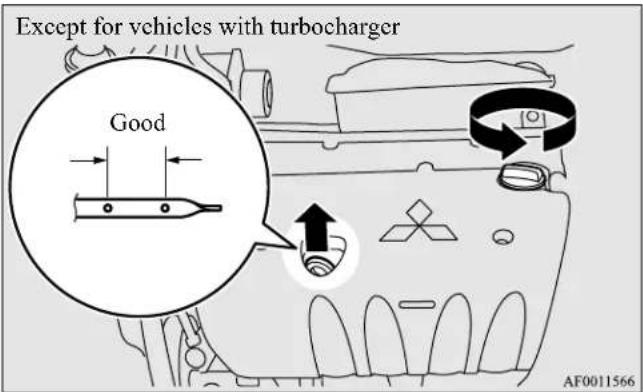 Except for vehicles with turbocharger Good AF0011566