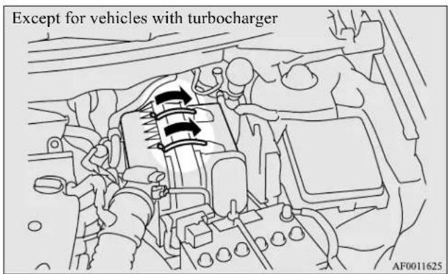 Except for vehicles with turbocharger AF0011625