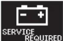 MITSUBISHI Lancer Sportback (2011) - Charging system warning display - 1