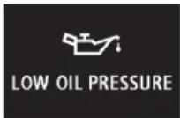 MITSUBISHI Lancer Sportback (2011) - Oil pressure warning display - 2