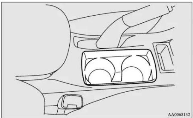 MITSUBISHI Lancer Sportback (2011) - For the front seat - 1