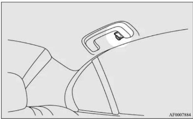 MITSUBISHI Lancer Sportback (2011) - Coat hook - 1