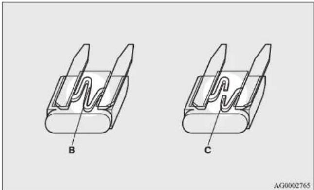 MITSUBISHI Lancer Sportback (2011) - Fuse replacement - 3