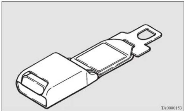 MITSUBISHI Lancer Sportback (2011) - Seat belt extender - 1