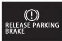 MITSUBISHI Lancer Sportback (2011) - Brake warning display - 2