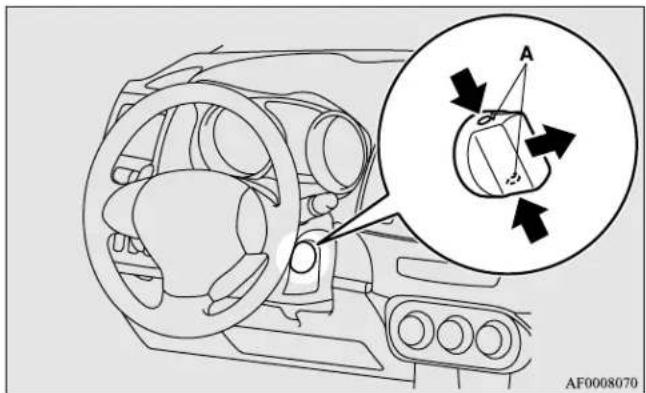 MITSUBISHI Lancer Sportback (2011) - Starting the engine - 1