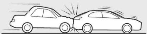MITSUBISHI Lancer Sportback (2011) - The side airbag and curtain airbag ARE NOT DESIGNED TO DEPLOY when ... - 2