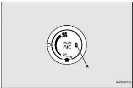 PUSH A/C OFF A AA0106252