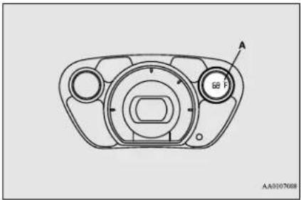 MITSUBISHI i-MiEV (2016) - Outside temperature display - 1