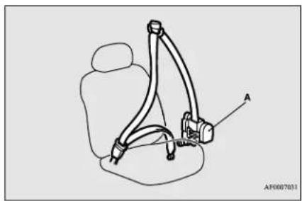 MITSUBISHI i-MiEV (2016) - Pre-tensioner system - 1