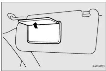 MITSUBISHI i-MiEV (2016) - Vanity mirror - 1