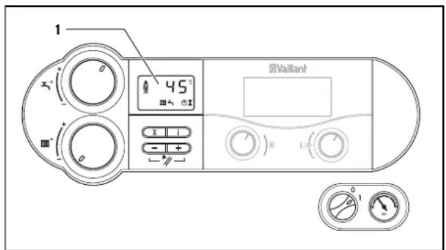 VAILLANT EcoTEC exclusiv 276 - Advanced multifunctional display system - 1