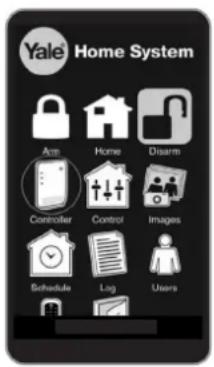 Yale Home System Arm Home Disarm Controller Control Images Software Log Users