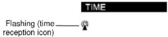 VELLEMAN WS9611 - TIME RECEPTION ON/OFF SETTING - 1