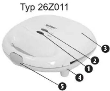 Typ 26Z011 ① ② ③ ④ ⑤