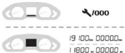 /1000 19 100 km 00000 km 1 1800 m 00000 m