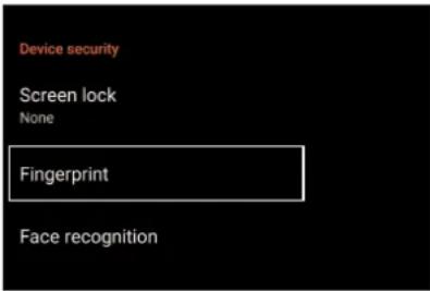 ASUS ROG Phone 6D - Nastavení identifikace otisků prstů v části Settings (Nastavení) - 1