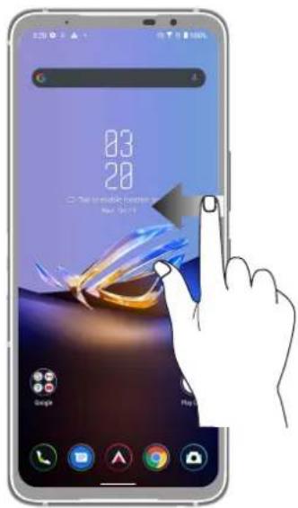 ASUS ROG Phone 6D - Procházení stránek nebo obrazovek - 1