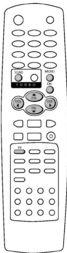 SOUND TURBO MENU OK VOL FRI VDR HI