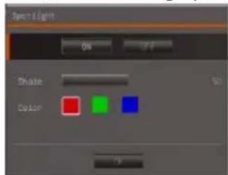 Spot & Light ON Shake Color So