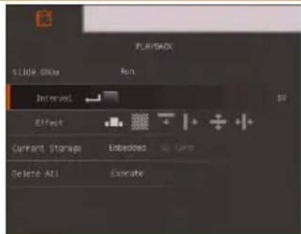 FLASHBOX Slide 500x Run Internal Effect Current Storage Embedded Delete Alt Encode
