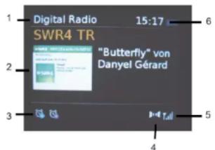 Digital Radio 15:17 SWR4 TR "Butterfly" von Danyel Gérard