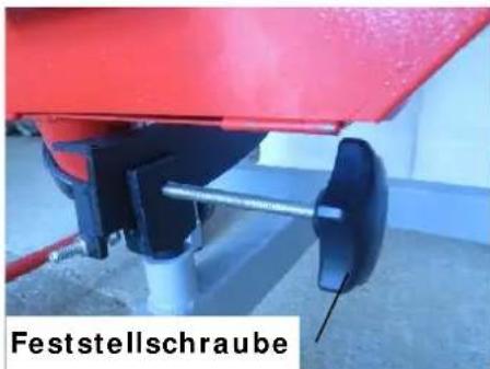 Feststellschraube