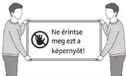 Ne érintse meg ezt a képernyőt!
