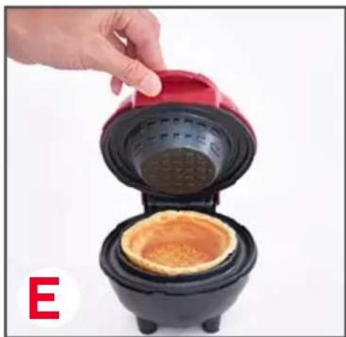 Dash Waffle Bowl DMWBM100GBAQ04 - PAGE TITLE USING YOUR MINI WAFFLE BOWL MAKER - 1